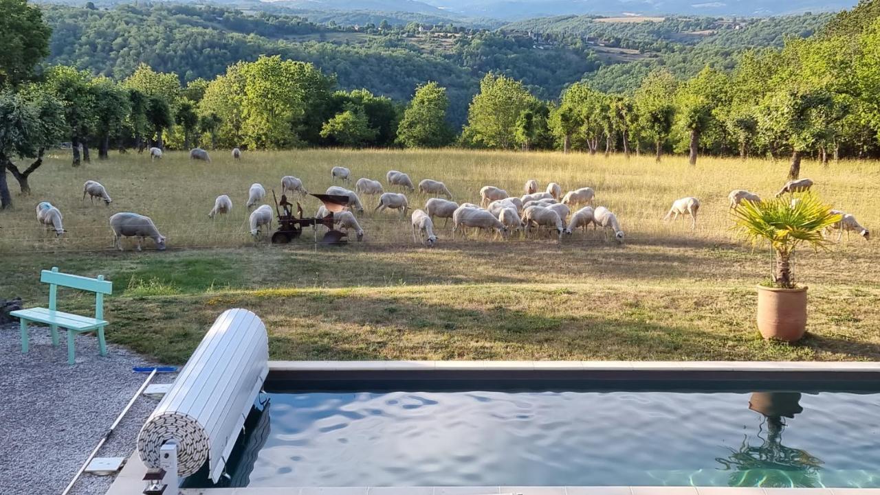 Domaine La Garenne Panzió Reilhaguet Kültér fotó